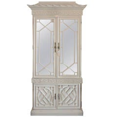 Fretwork Pagoda Cabinet