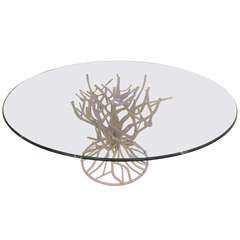 Faux Coral Dining Table