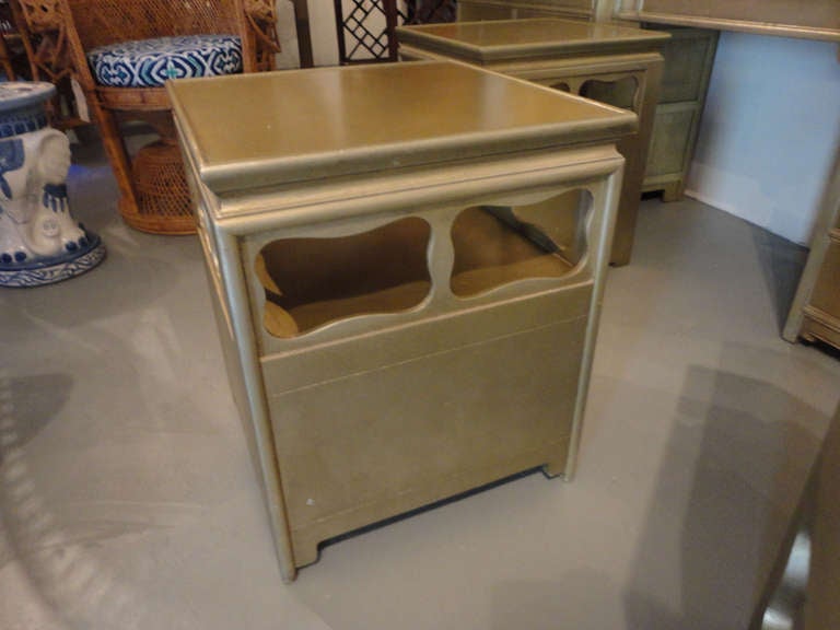 Pair Baker Nightstands at 1stdibs