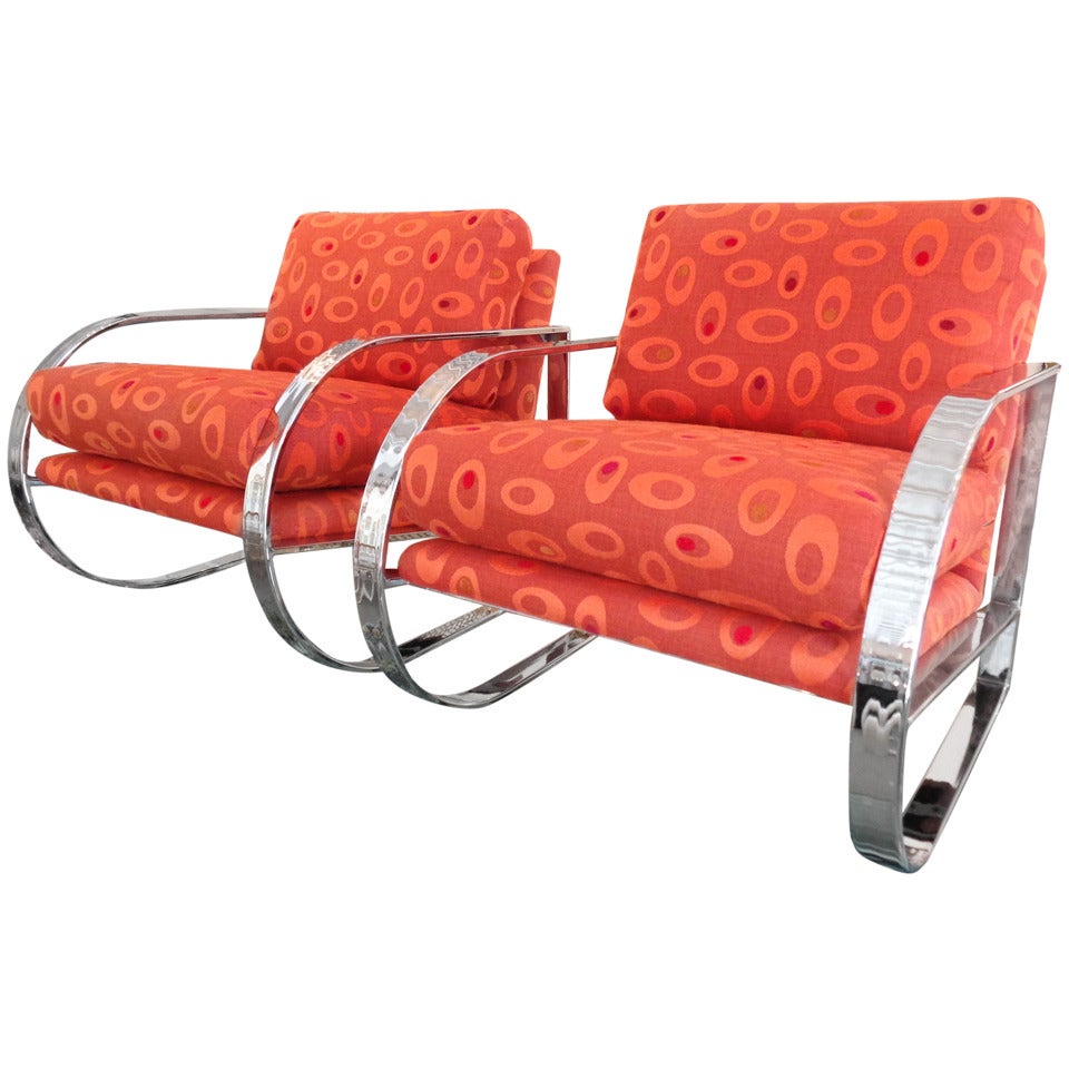 Milo Baughman Stye D Chairs