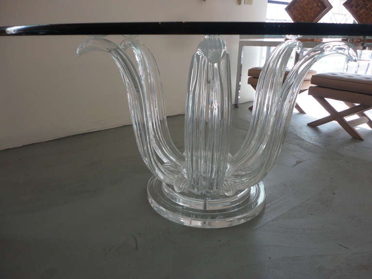Mid-Century Modern Lucite Table