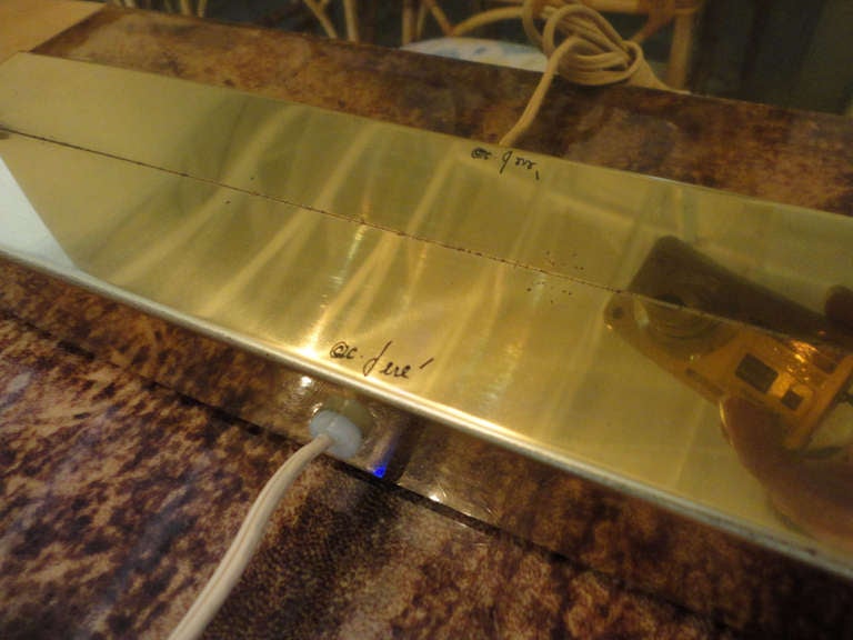 Mid-Century Modern C Jere Brass Lamp