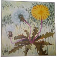 Dandelion Painting