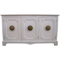 Hollywood Regency Lacquered Credenza