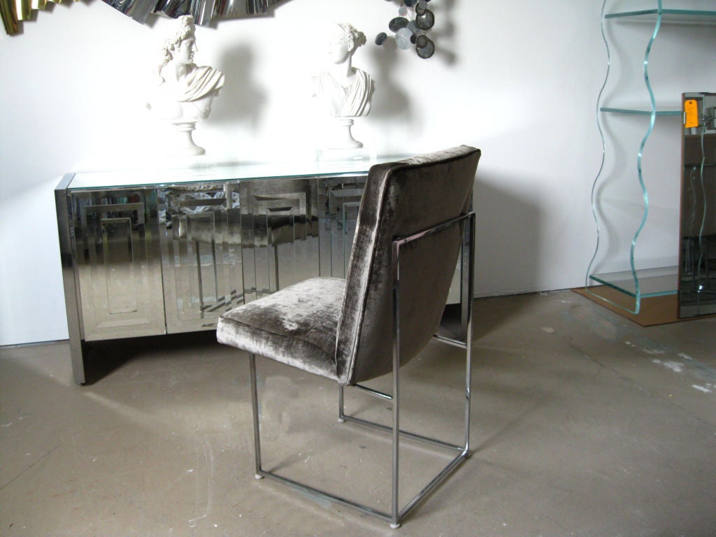 20th Century Set of 6 Milo Baughman Chairs