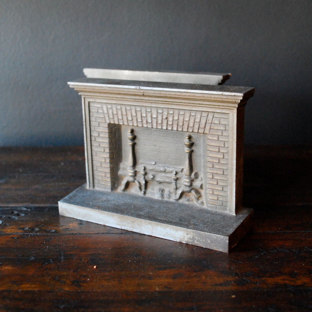 Antique Bradley & Hubbard Fireplace Bookends
