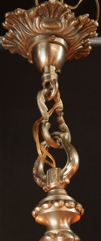 LARGE Vintage French Rococo 8-Arm Chandelier Lighting