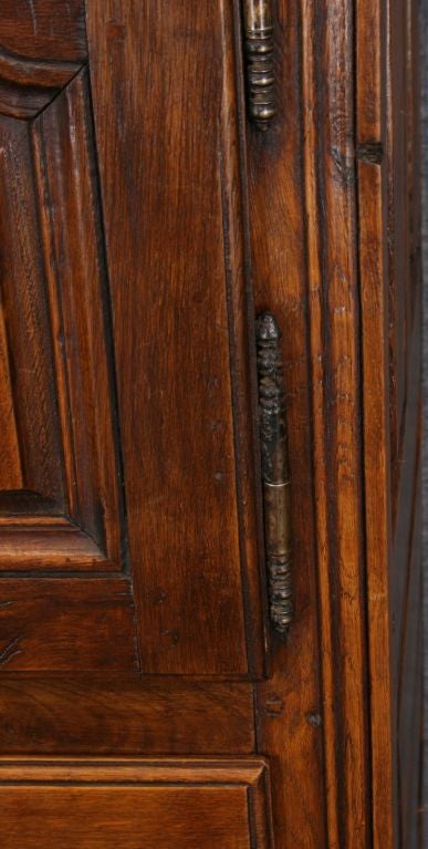 Antique French Country Oak Cabinet Cupboard Armoire 7