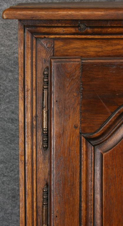 Antique French Country Oak Cabinet Cupboard Armoire 3