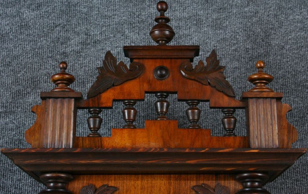 Vintage Art Deco Gustav Becker Wall Clock Open Well