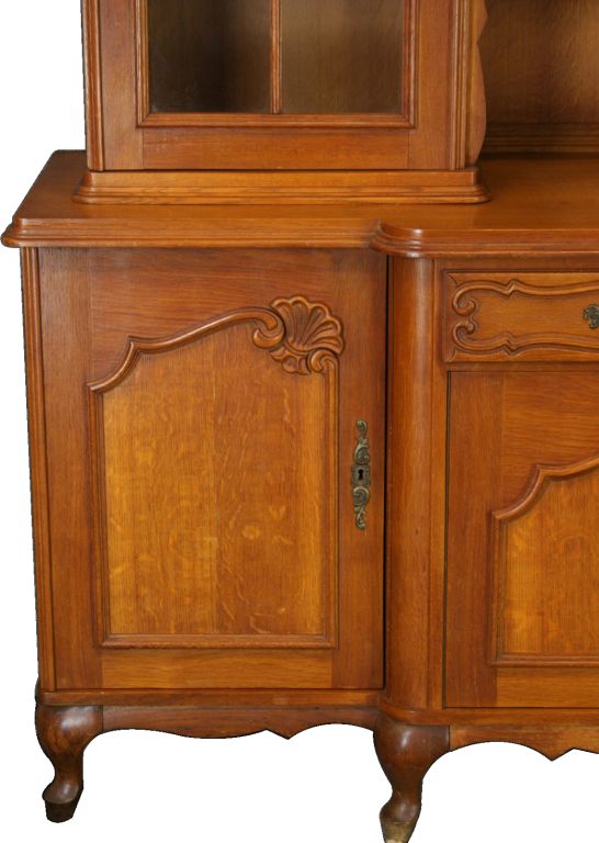 french country hutch and buffet