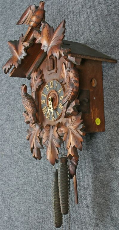 Vintage German Black Forest Cuckoo KooKoo Clock For Sale 3