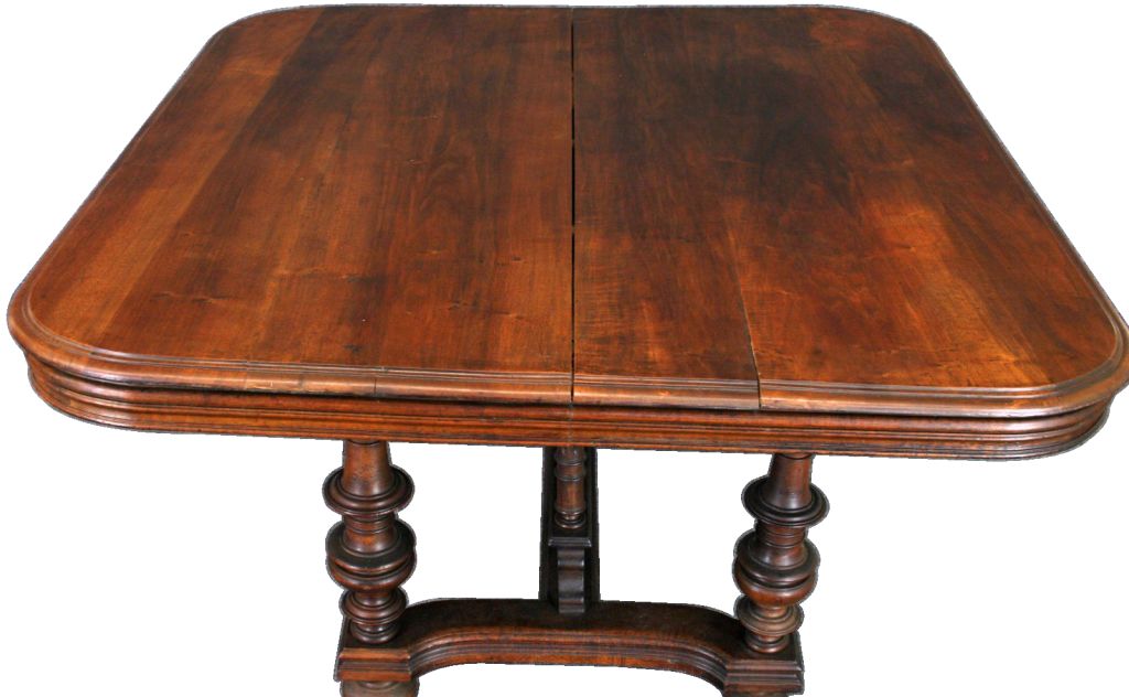 Antique French Walnut Henry II Renaissance Pub Table For Sale 7