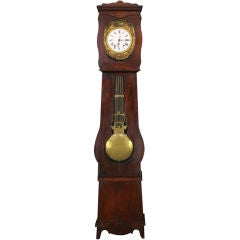 Antique French Morbier Tallcase Grandfather Clock