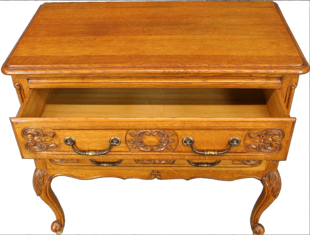 French Country Louis XV Chest of Drawers Table For Sale 4