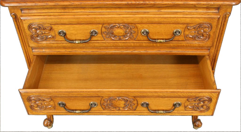 French Country Louis XV Chest of Drawers Table For Sale 5