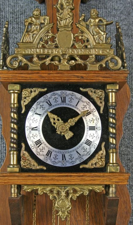 dutch atlas wall clock instructions