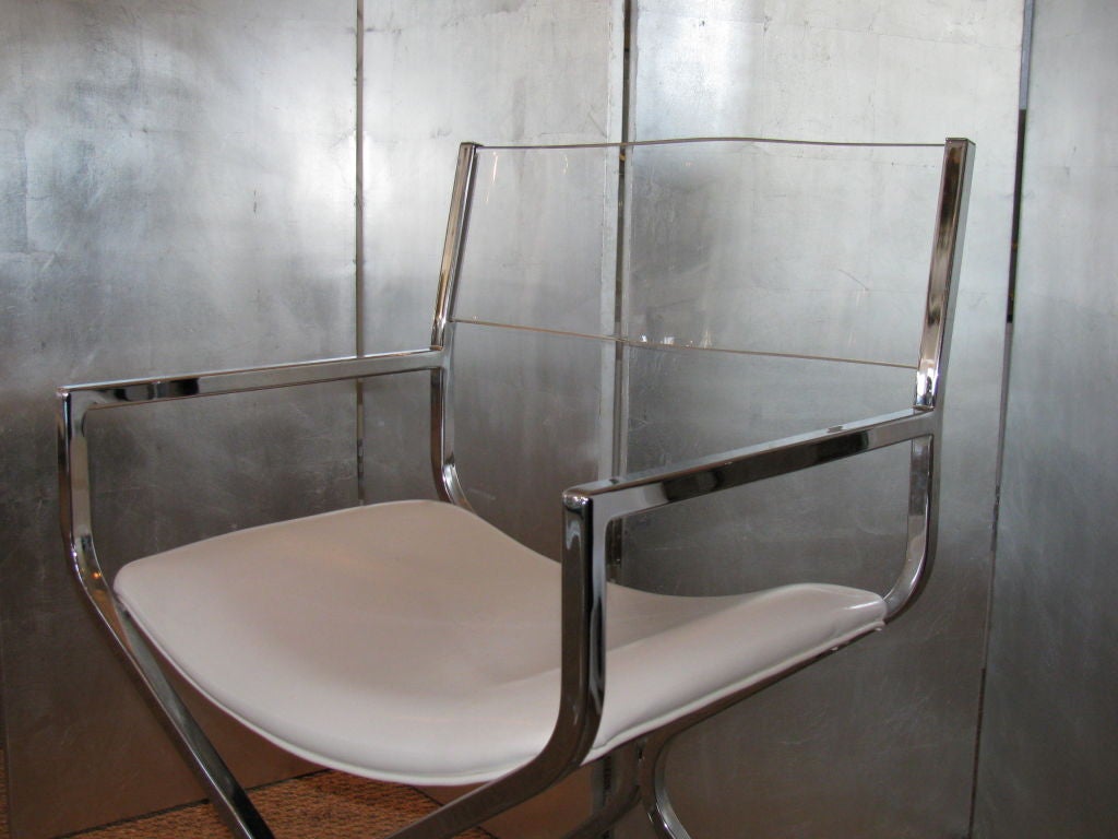 chrome directors chairs