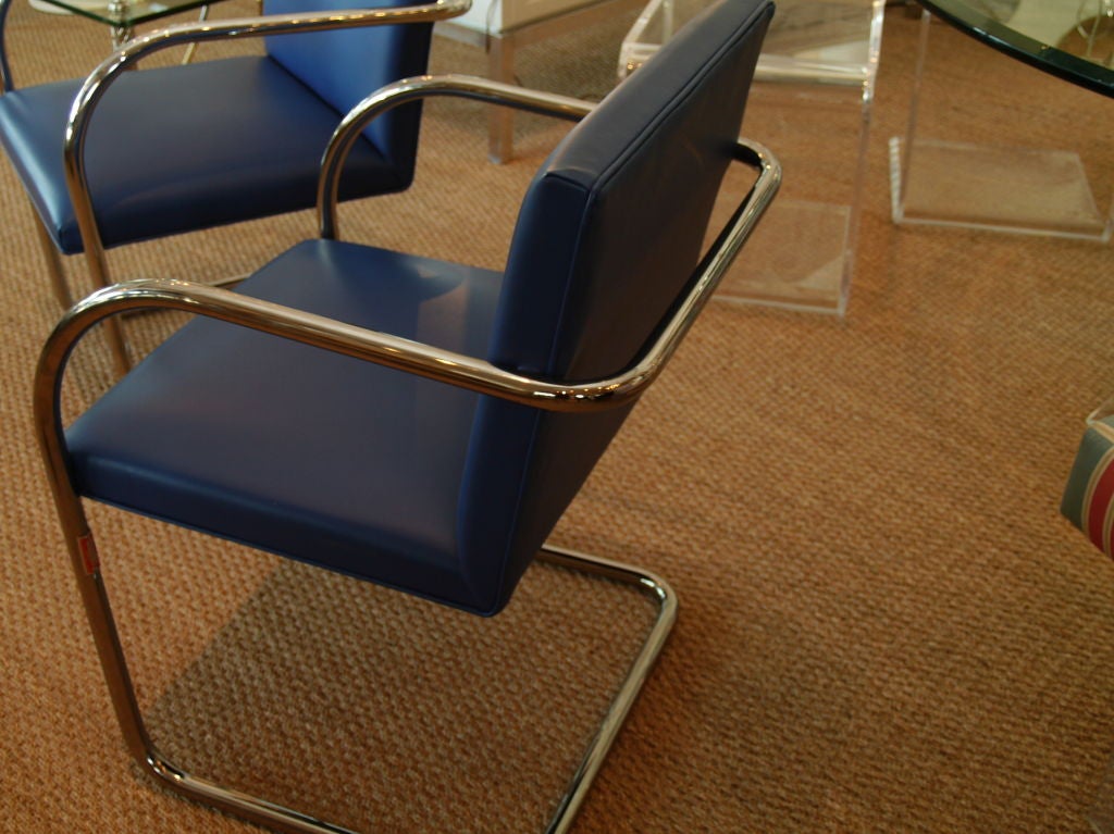Set of Two Brno Chairs by Knoll Studio In Excellent Condition In Miami, FL