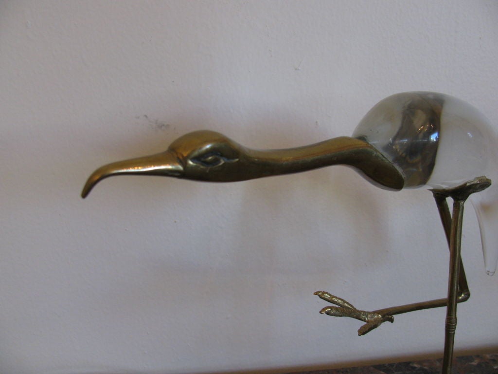 Brass and Glass Birds designed Luca Bojola 1