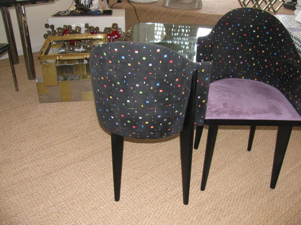Late 20th Century Mid-Century Modern Fabulous Set of Ten Saporiti Chairs Italy For Sale