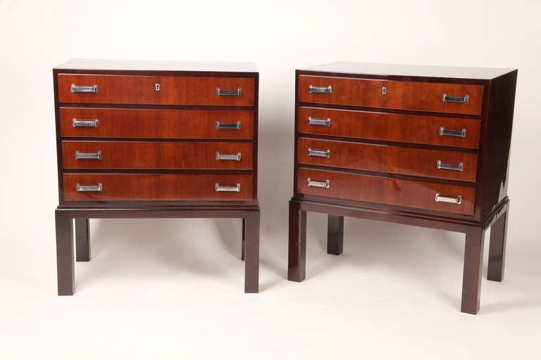 Pair of Commodes Chest of Drawers