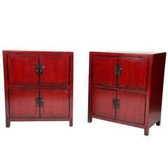 Pair of 19th Century Side Chests