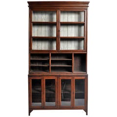 British Colonial Display Cabinet