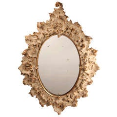 19th Century Carved Gold Leaf Mirror