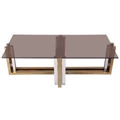 French Multi-Tonal Coffee Table