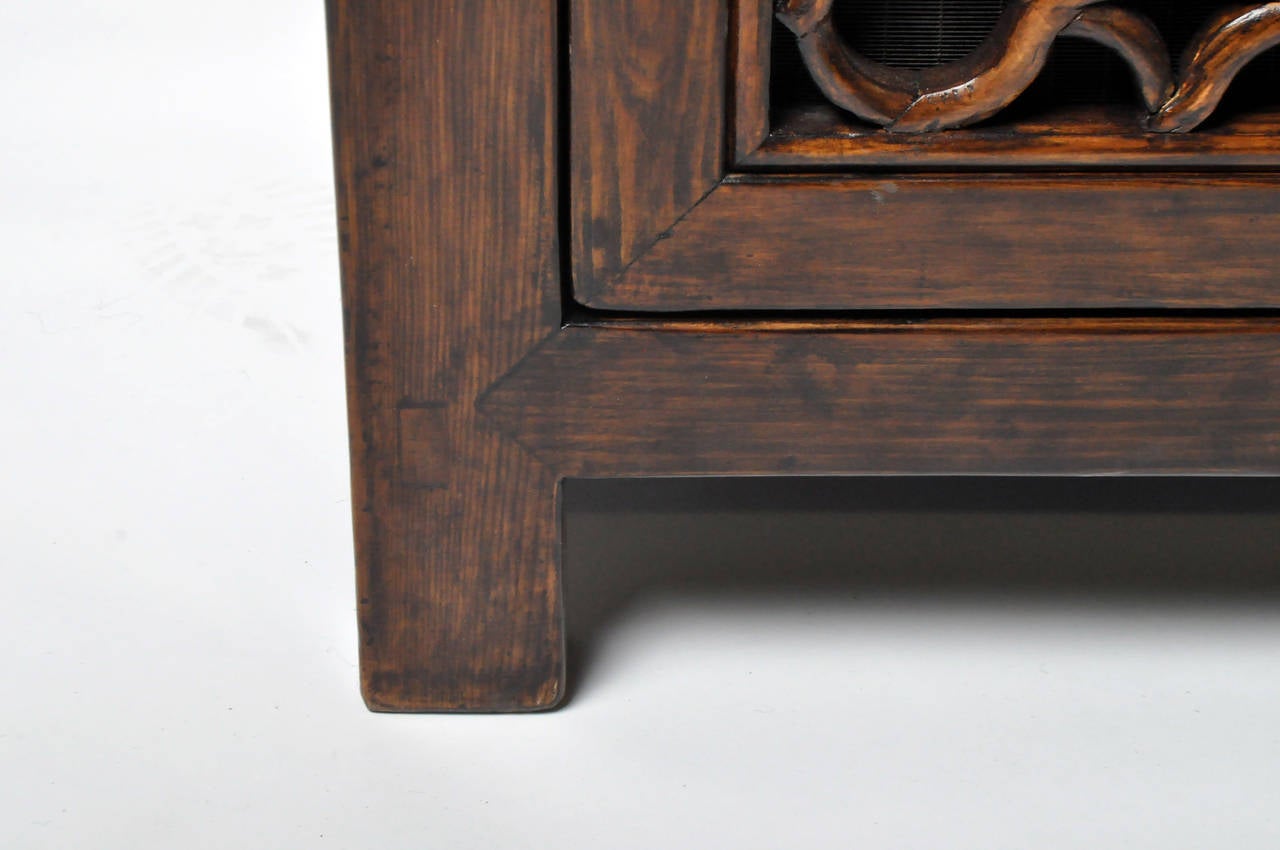19th Century Sideboard with Lattice Doors 3