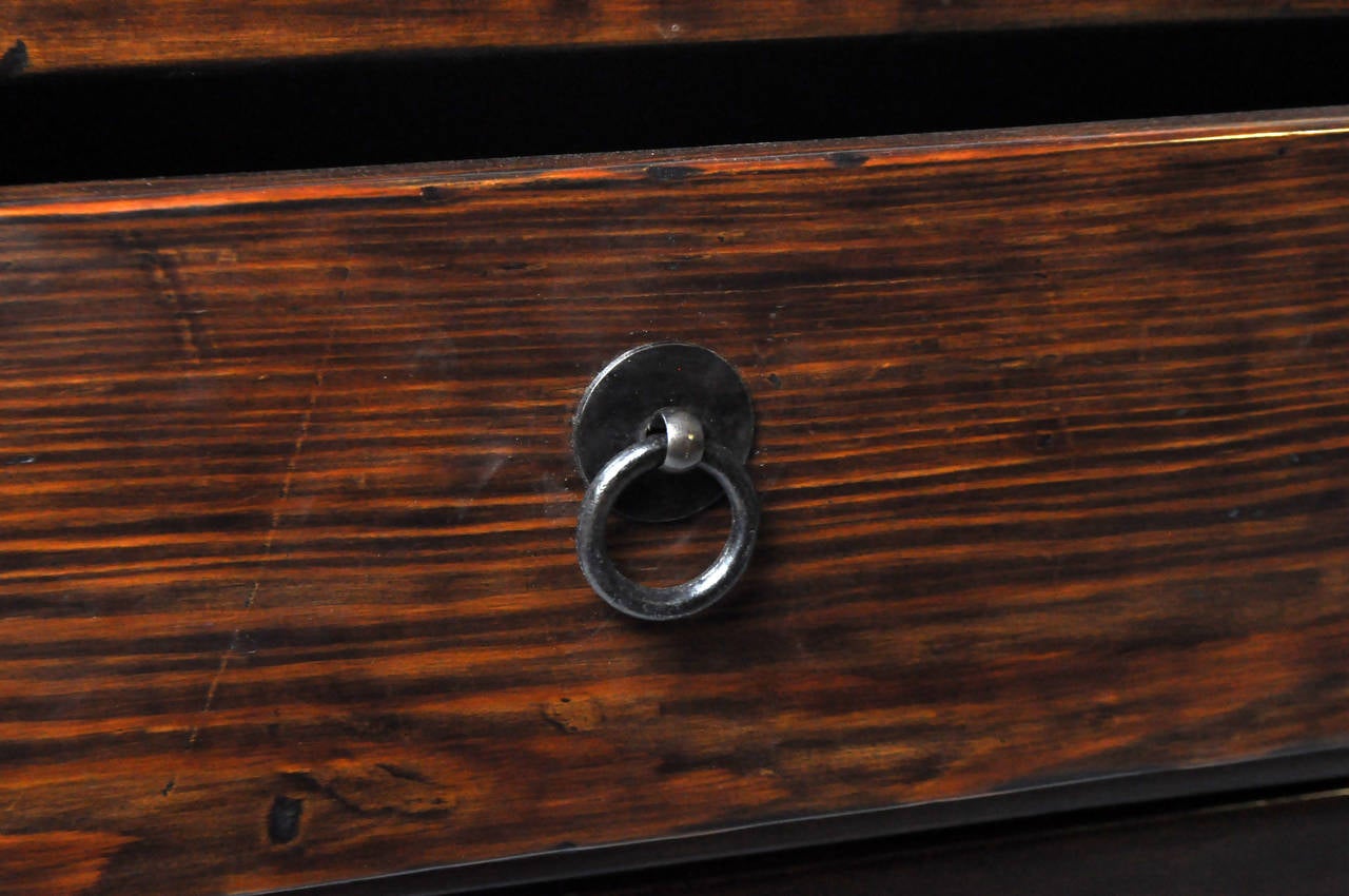 19th Century Sideboard with Lattice Doors 2