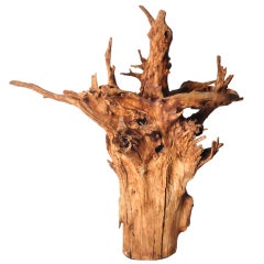 Wood Sculpture on Stand 5
