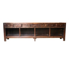Chinese Side Chest with Seven Drawers