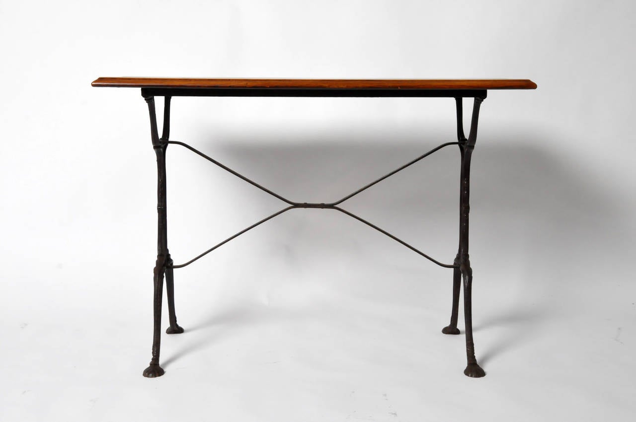 mid century modern bistro table