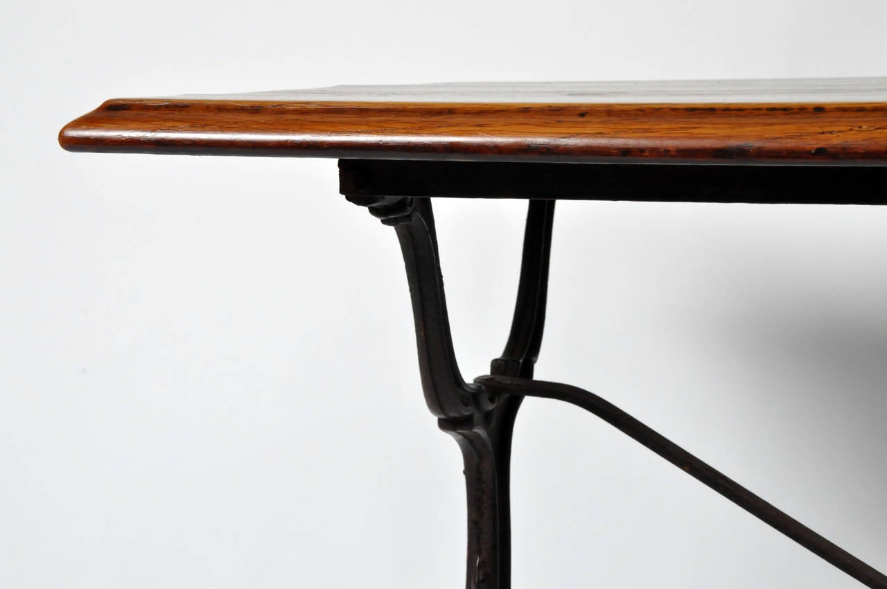 mid century cafe table