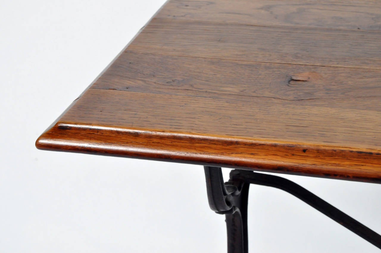 French Mid-Century Bistro Table