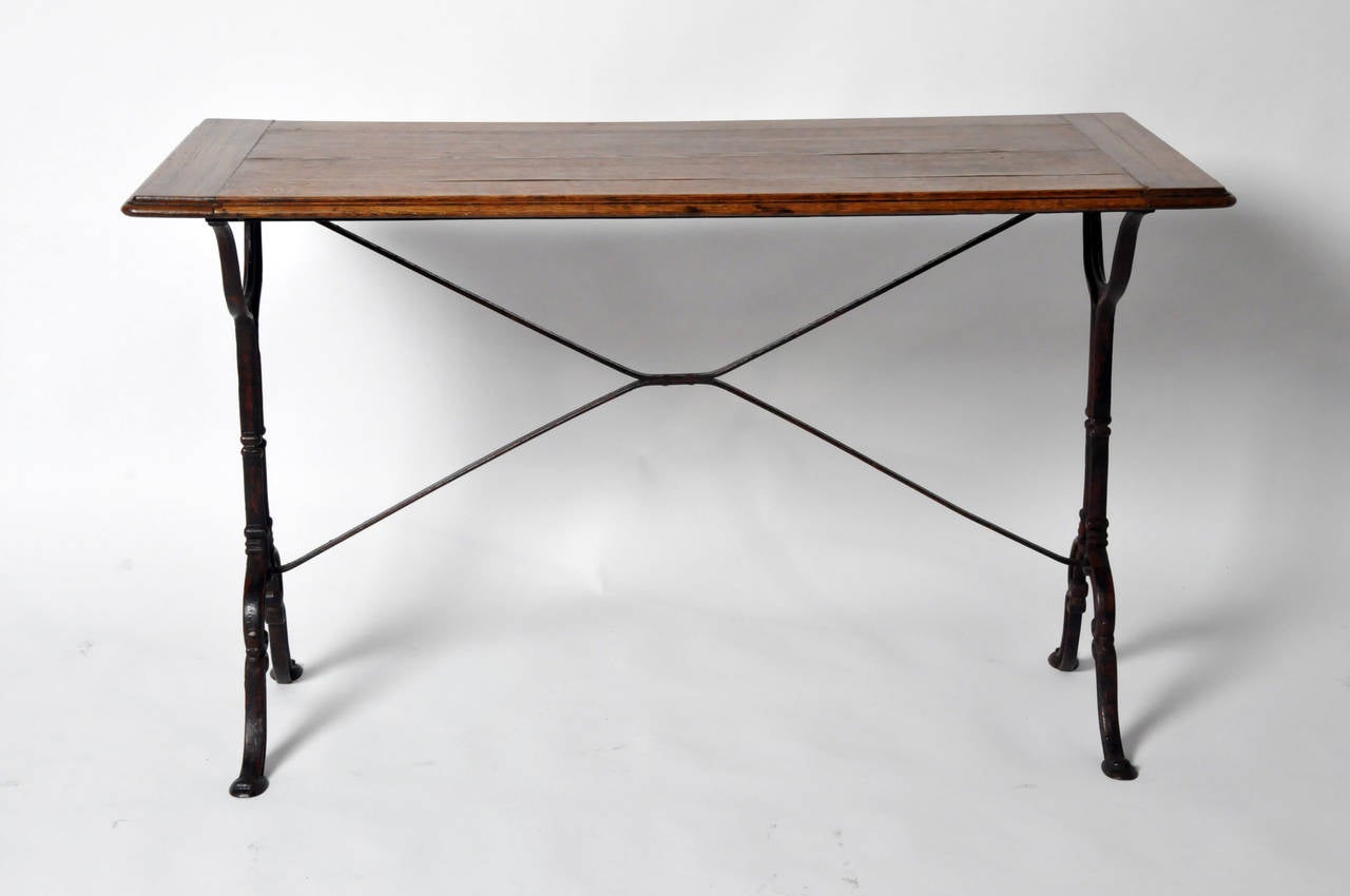 French Mid-Century Bistro Table