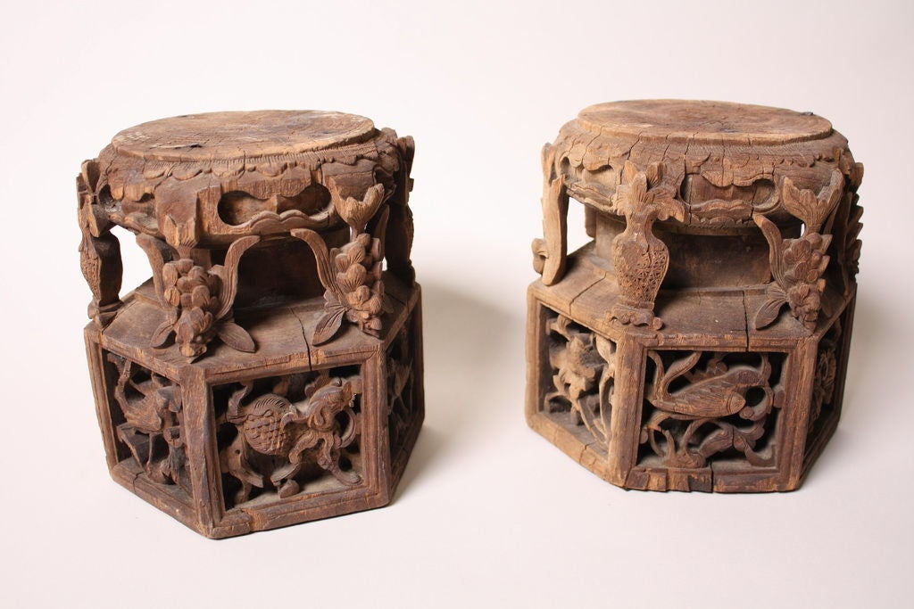 Chinese Carved Stand