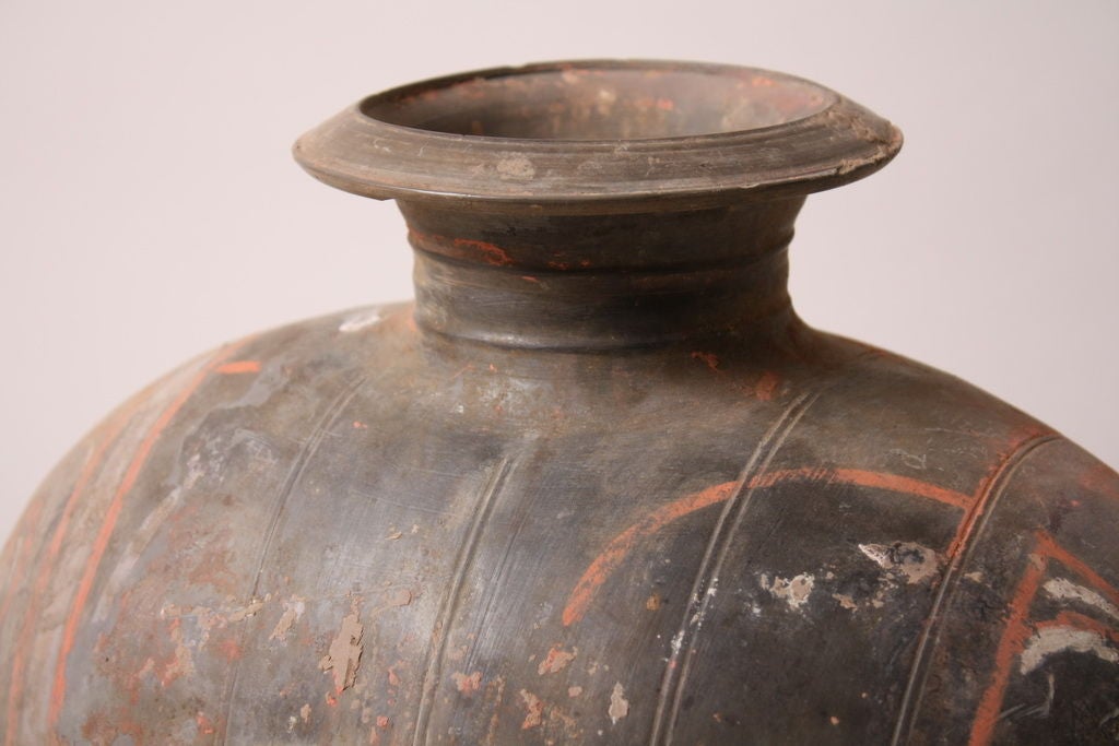 18th Century and Earlier Han Dynasty Cocoon Jar