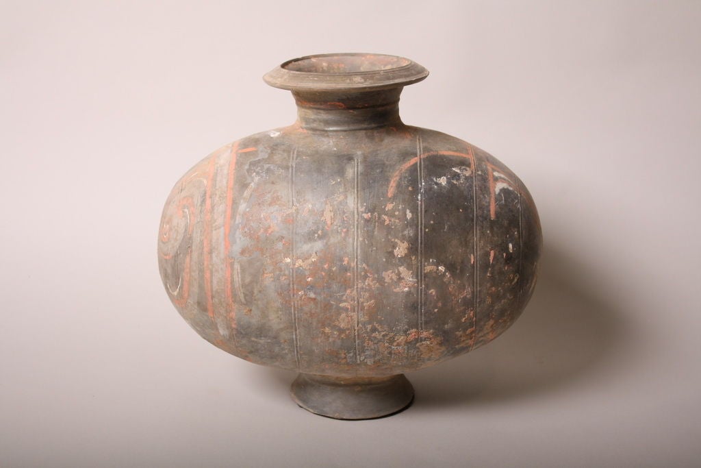 Han Dynasty Cocoon Jar 1