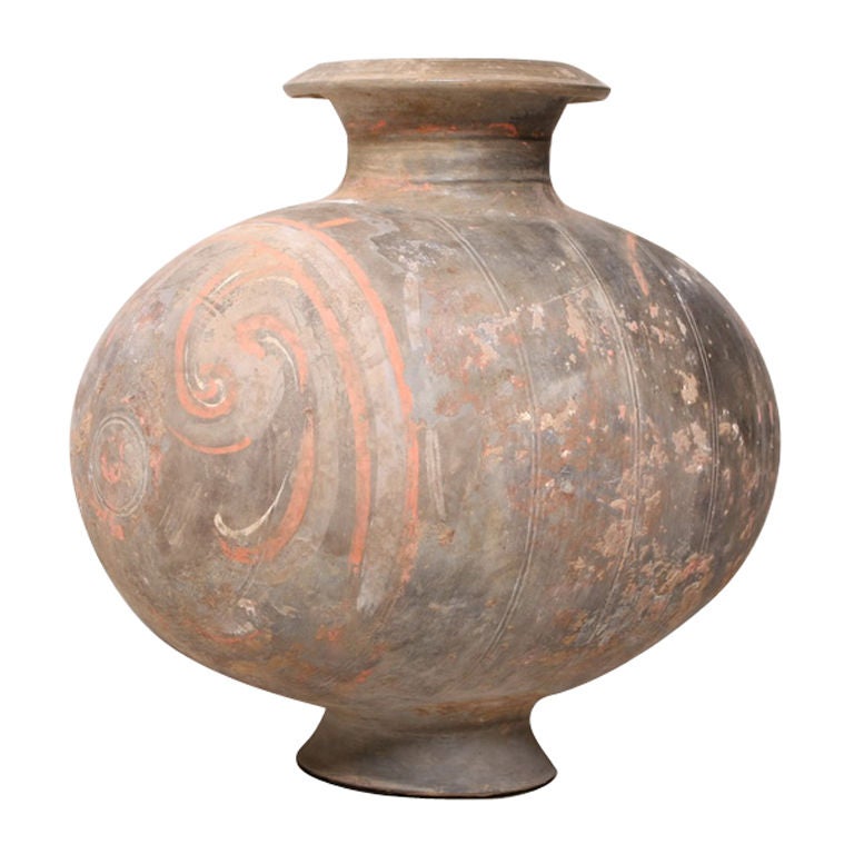 Han Dynasty Cocoon Jar