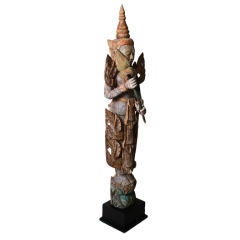 Thai Goddess figure with Lotus