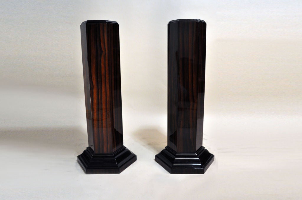 Pair of Art Deco Columns