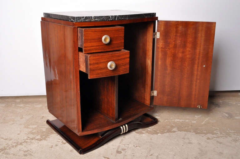 Petite Art Deco Side Cabinet