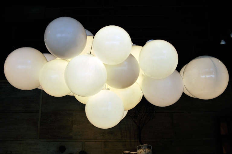 Cluster of French Street Globes