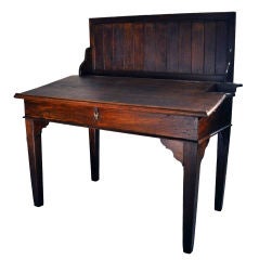 Vintage British Colonial Drawing Desk