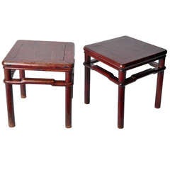 Chinese Waistless Square Stool 11