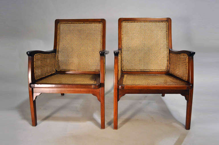 In the early years, the British colonials brought their own furniture and implements with them. However, as time went on, a cadre of skilled craftsmen was developed who could reproduce British designs and adapt them for use in the tropics. These