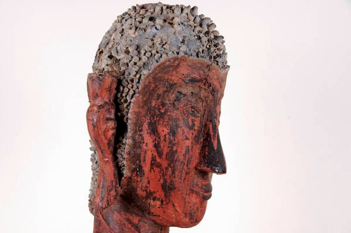 Teak Laos Buddha